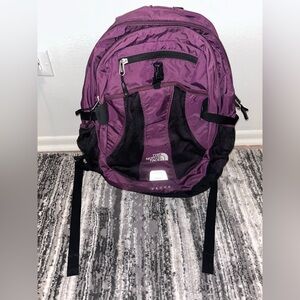 The North Face Purple Backpack